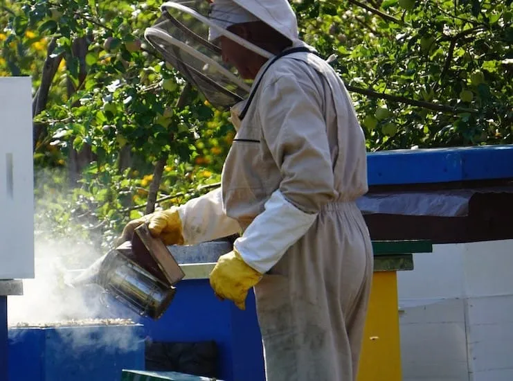 Sting proof beekeeper's suit