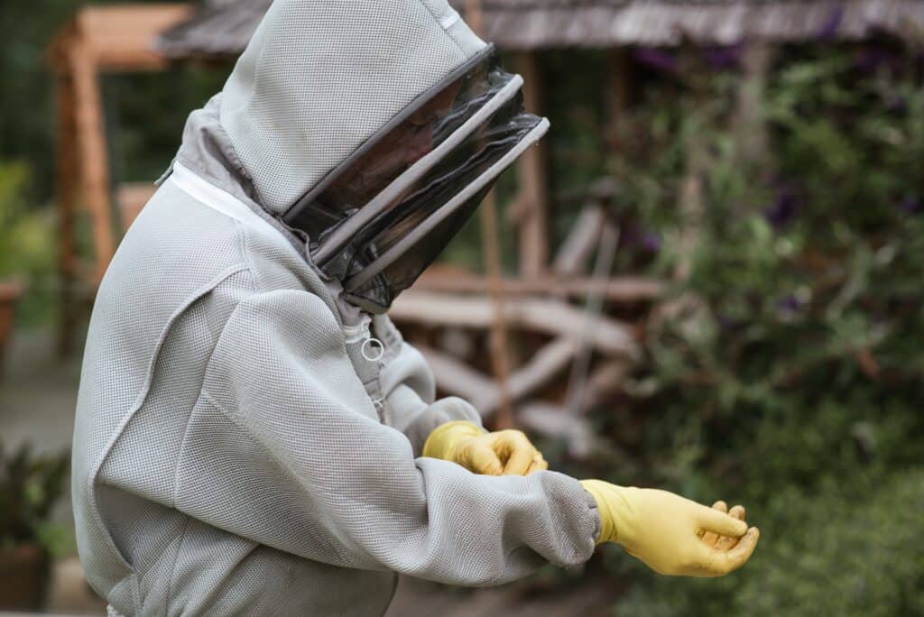 Beekeeper glove