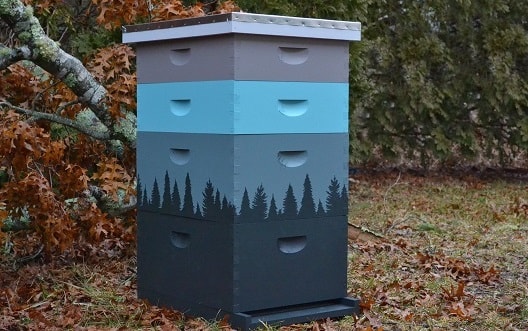 How to Paint a Beehive Step by Step