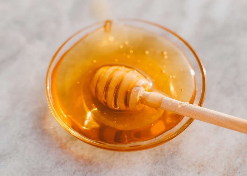 Organic raw honey