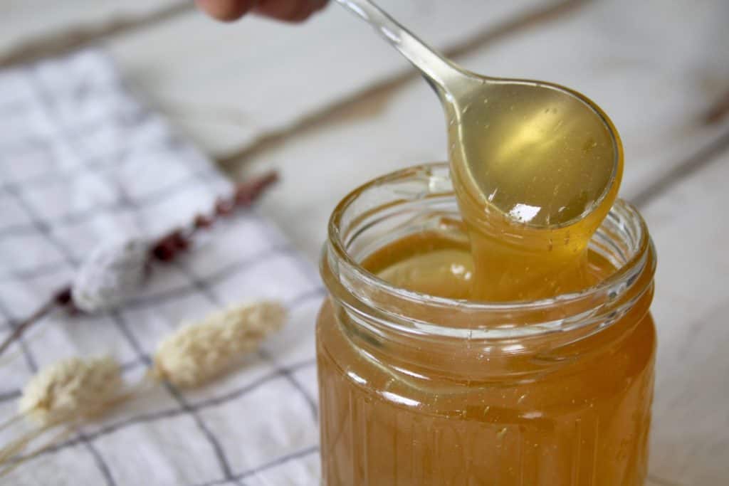 As the name suggests, this honey comes from orange bloom
