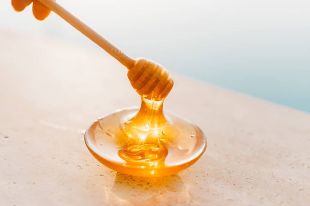 Honey with strong antiseptic property