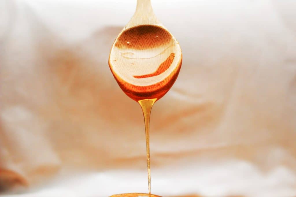Sourwood honey products are light in color