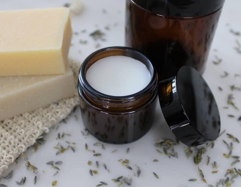 Skincare products made of beeswax