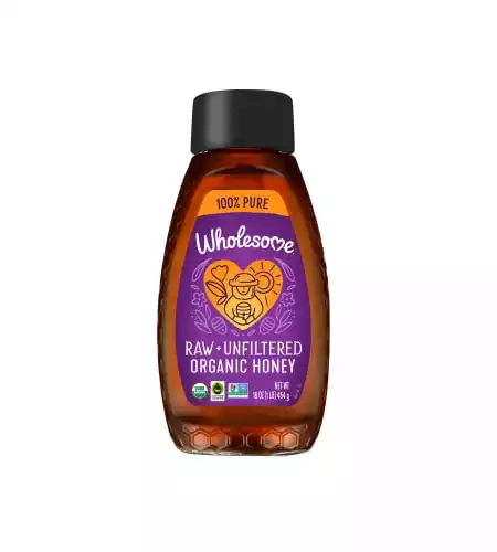 Wholesome Sweeteners Organic Raw Unfiltered Honey