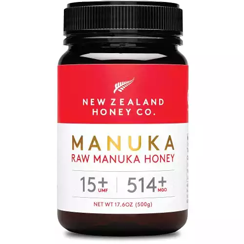 New Zealand Honey Co. Raw Manuka Honey UMF 15+, MGO 514+