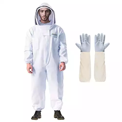 Beekeeper Suit with Glove & Ventilated Hood