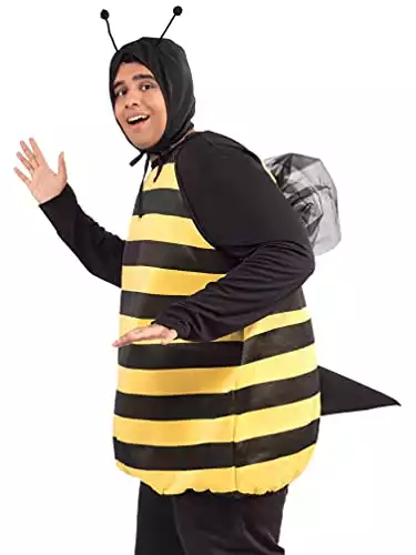Forum Novelties womens Forum Bumble Bee adult sized costumes, Black/Yellow, One Size US