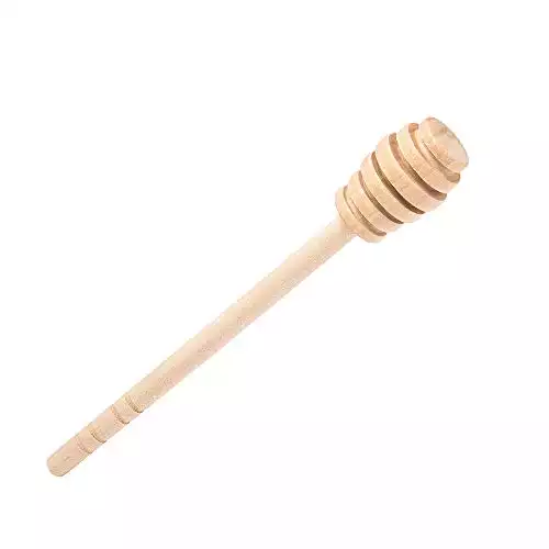 DESIOLE Wooden Honey  Dipper Sticks