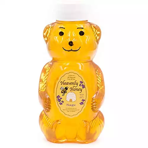 Sage Honey (12oz) Bear