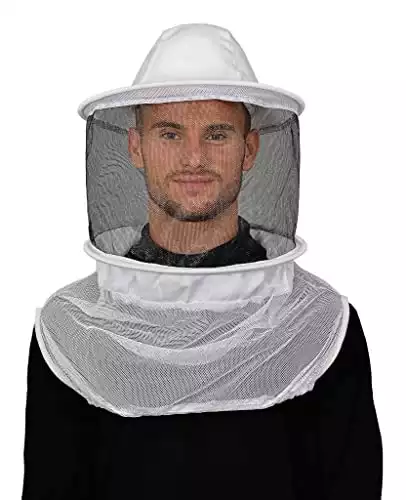 Humble Bee 210 Polycotton Beekeeping Veil with Round Hat
