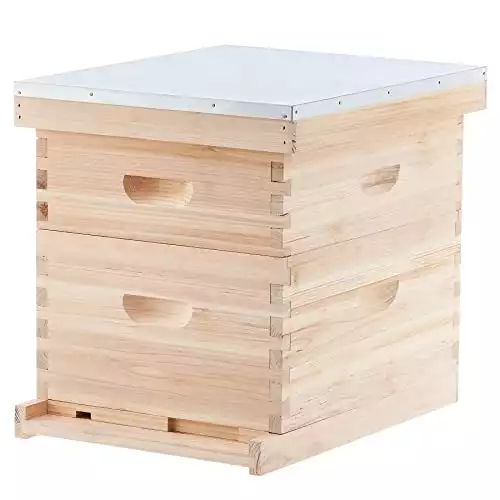 2 Layer Langstroth Beehive by the CREWORKS Store